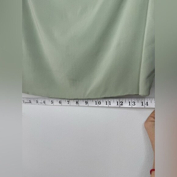 Alice + Olivia Sleeveless Top – Mint Green with Lace Back – Size 8 - Picture 12 of 12